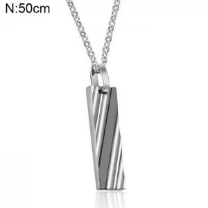 Stainless Steel Necklace - KN202301-WGZH