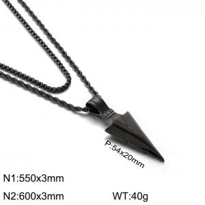 Stainless Steel Necklace - KN202666-Z