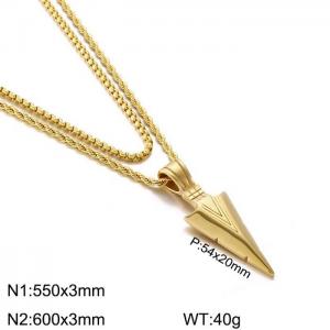 Stainless Steel Necklace - KN202667-Z