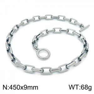 Stainless Steel Necklace - KN202971-Z