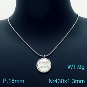 Stainless Steel Necklace - KN203038-KLX