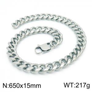 Stainless Steel Necklace - KN203144-Z