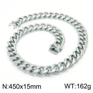 Stainless Steel Necklace - KN203155-ZC