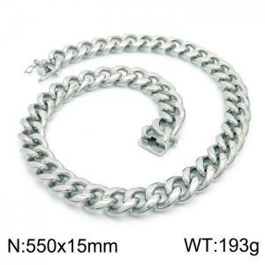 Stainless Steel Necklace - KN203157-ZC