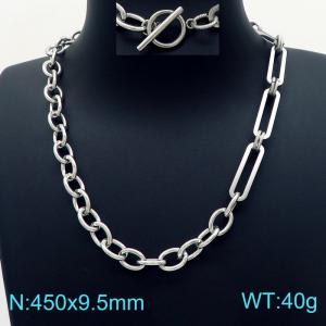 Stainless Steel Necklace - KN203295-KFC