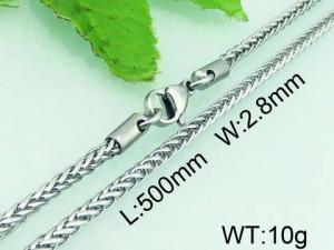 Stainless Steel Necklace - KN20492-Z