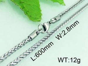 Stainless Steel Necklace - KN20493-Z