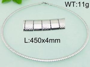 Stainless Steel Collar - KN20656-ME