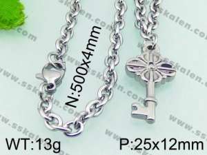 Stainless Steel Necklace - KN20742-Z
