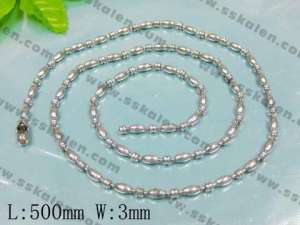 Stainless Steel Necklace - KN20763-Z