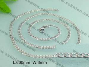 Stainless Steel Necklace - KN20779-Z