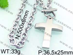 Stainless Steel Necklace - KN20898-Z