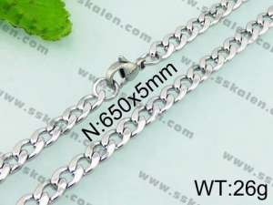 Stainless Steel Necklace - KN21704-Z
