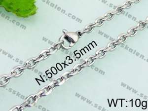 Stainless Steel Necklace - KN21712-Z