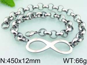 Stainless Steel Necklace - KN21769-Z