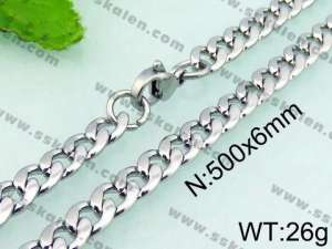 Stainless Steel Necklace - KN22003-Z