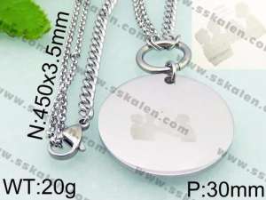Stainless Steel Necklace - KN22483-Z