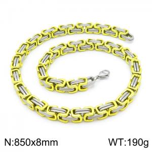 Stainless Steel Necklace - KN225007-Z