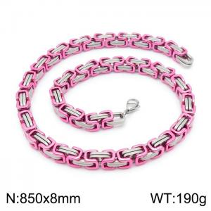 Stainless Steel Necklace - KN225009-Z
