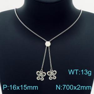 Stainless Steel Necklace - KN225041-Z