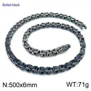 Stainless Steel Necklace - KN225169-Z