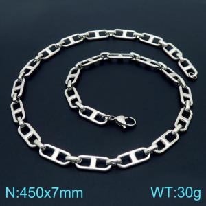 Stainless Steel Necklace - KN225246-Z