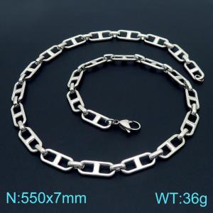 Stainless Steel Necklace - KN225248-Z