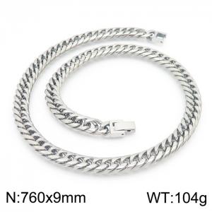 Stainless Steel Necklace - KN225322-Z