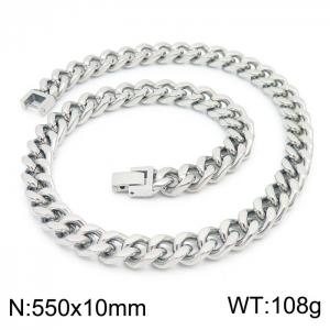 Stainless Steel Necklace - KN225340-Z