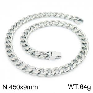 Stainless Steel Necklace - KN225415-Z