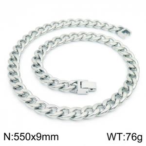 Stainless Steel Necklace - KN225417-Z
