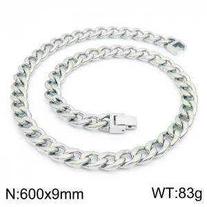 Stainless Steel Necklace - KN225418-Z
