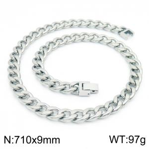Stainless Steel Necklace - KN225420-Z