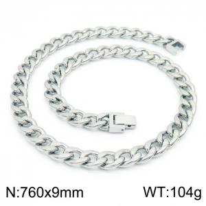 Stainless Steel Necklace - KN225421-Z