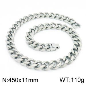 Stainless Steel Necklace - KN225429-Z
