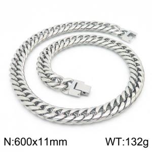 Stainless Steel Necklace - KN225502-Z