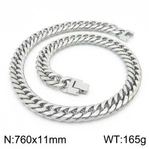 Stainless Steel Necklace - KN225505-Z