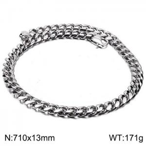 Stainless Steel Necklace - KN226135-Z