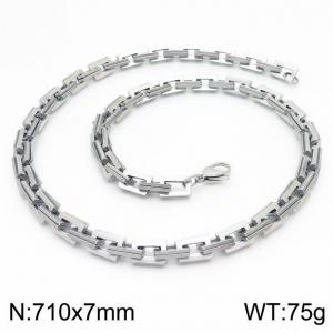 Stainless Steel Necklace - KN226215-Z