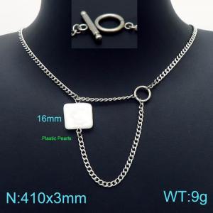 Stainless Steel Necklace - KN226226-Z