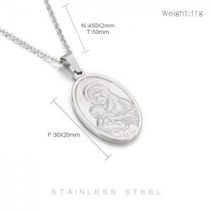 Stainless Steel Necklace - KN226375-Z