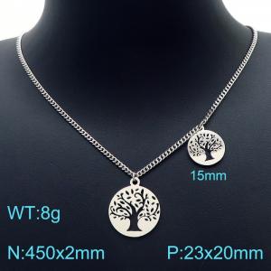 Stainless Steel Necklace - KN226449-Z