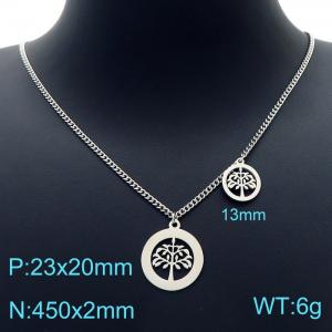 Stainless Steel Necklace - KN226453-Z