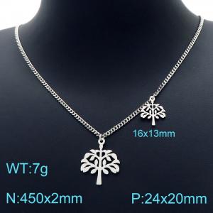 Stainless Steel Necklace - KN226459-Z