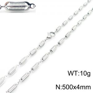 Stainless Steel Necklace - KN226705-Z