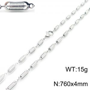 Stainless Steel Necklace - KN226710-Z