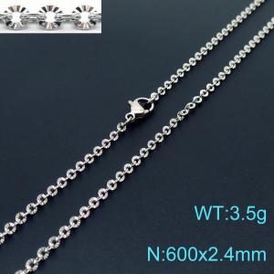 Stainless Steel Necklace - KN226714-Z