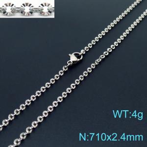 Stainless Steel Necklace - KN226716-Z