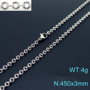 Stainless Steel Necklace - KN226725-Z