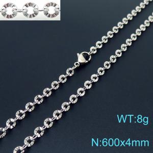 Stainless Steel Necklace - KN226742-Z